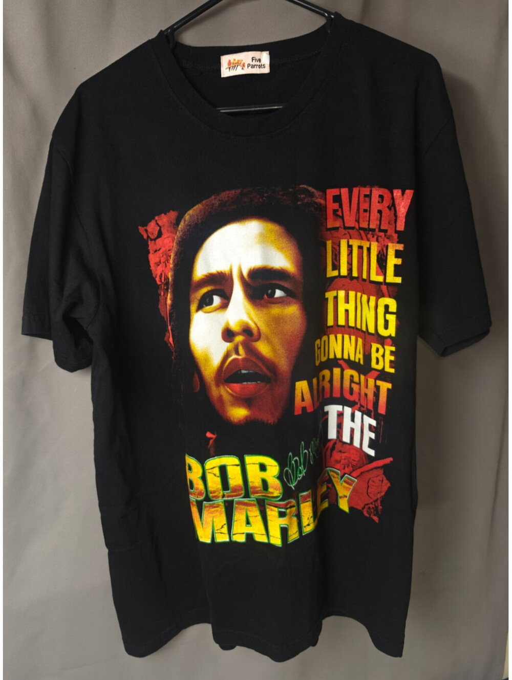 Vintage Bob Marley “Every Little Thing...”. Black.  Size XL